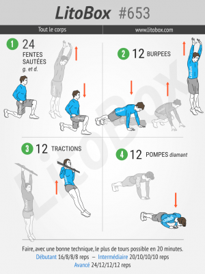 circuit training complet WOD 653